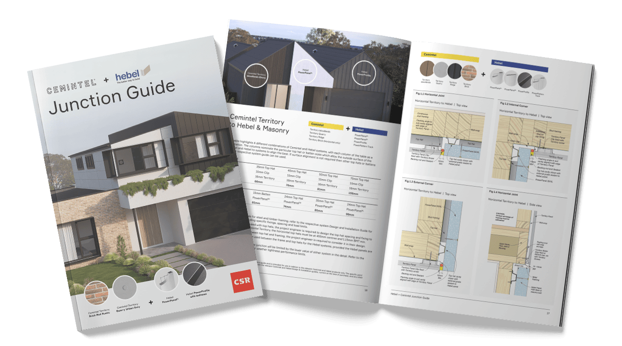 Cemintel + Hebel Junction Guide