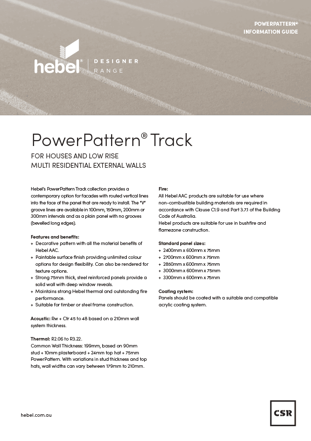 PowerPattern Information Guide